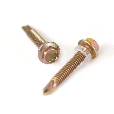 High Quality Zinc Plated Hex Self-Drilling Screw