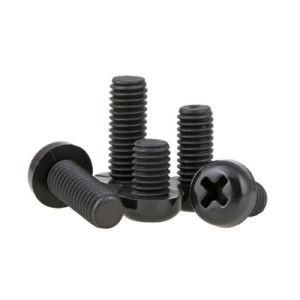 China Manufacturer Wholesale M6 M12 3mm 10mm Pan Head Screws