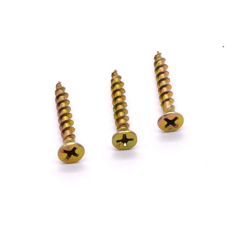 Congo Angola Zambia Market/High Hardness Stainless Steel DIN7505 Chipboard Screw