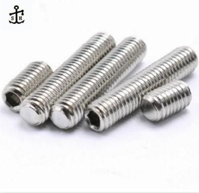 Flat Point Hex Socket Set Screw DIN913 SS304 316 Set Screw M2 DIN 913 Made in China