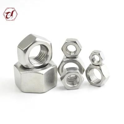 SS304 Stainless Steel 304 A2 Good Anti-Skid Performance DIN 934 Hex Nut