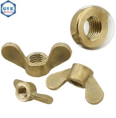 DIN315 M12 M6 M5 Stainless Steel Locking Wing Nuts Brass Butterfly Wing Nut