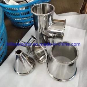 Stainless Steel Sanitary Tri Clamp Y Type Tee/ Eqaul Tee