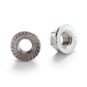 Flange Nut Unc Nuts Yellow Zinc/Black Grade 8 Hex Flange Nut DIN6923