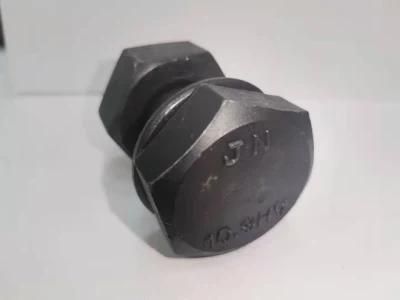 Black - Carbon Steel-Grade10.9-M20*60-En14399-4hv-Hex Bolt (Hexagon Head Bolt)
