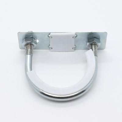 Bolts Zinc Plated PTFE U Shape Bolt with Nut for Gas and Oil Pipeline