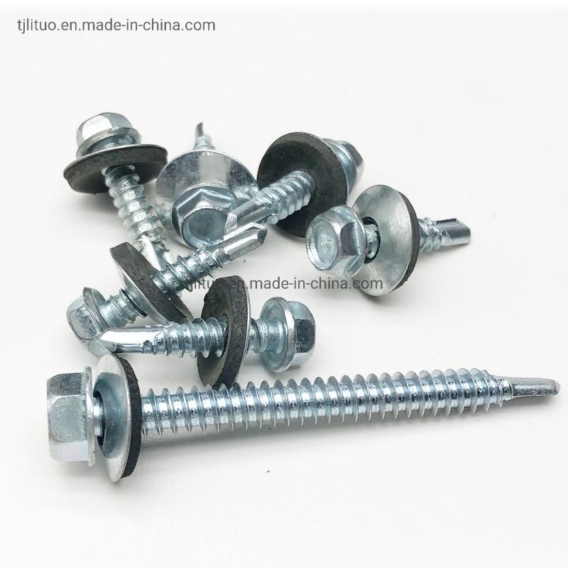 Ruspert Tornillo Autoperforante Pta Espada C/G Spade Point Hex Head Screws