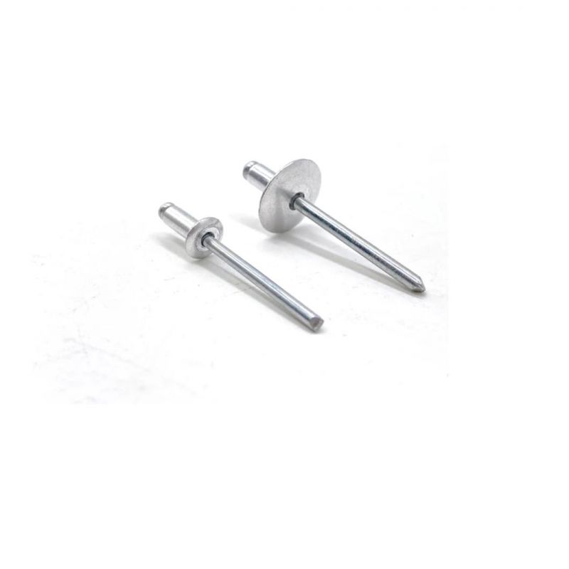 Factory Wholesale Aluminium Blind Pop Rivets Colored and Sliver Open Type Domed Head Aluminium Rivets