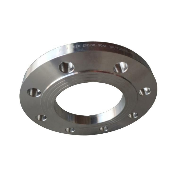 Stainless Steel/Carbon Steel Flange 304/F316 Weld Flange Slip on Plate Flange
