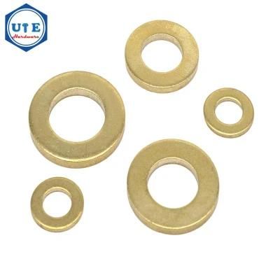 DIN125 GB97.1 Brass Flat Washers for Bolts Be Used for Heavy Industry, Mining, Water Treatment, Healthcare