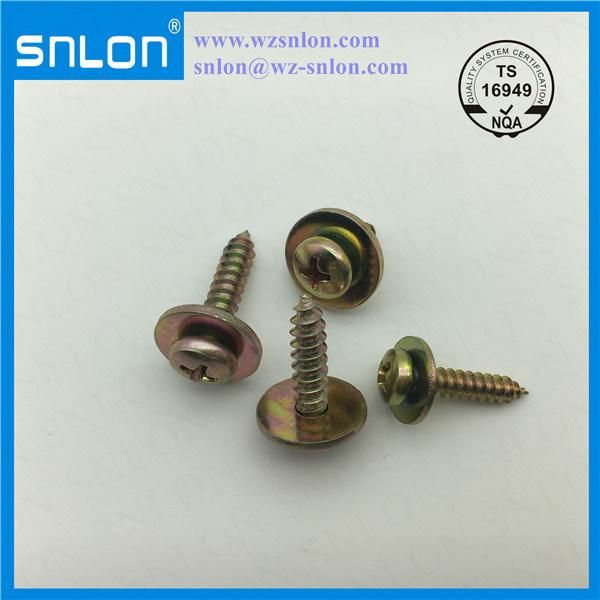 Chipboard Screw Phillip Head with Large Washer Cross Recessed Drywall Screw