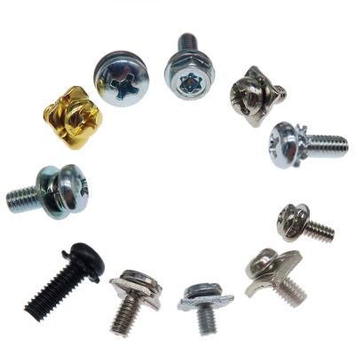 Fast M3-M12 DIN912 Standard Stainless Steel Hexagon Socket Head Screw Combination Screw