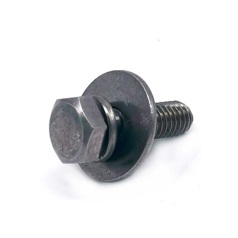 316 Stainless Steel Combinstion Screw Machine Screw with Washers