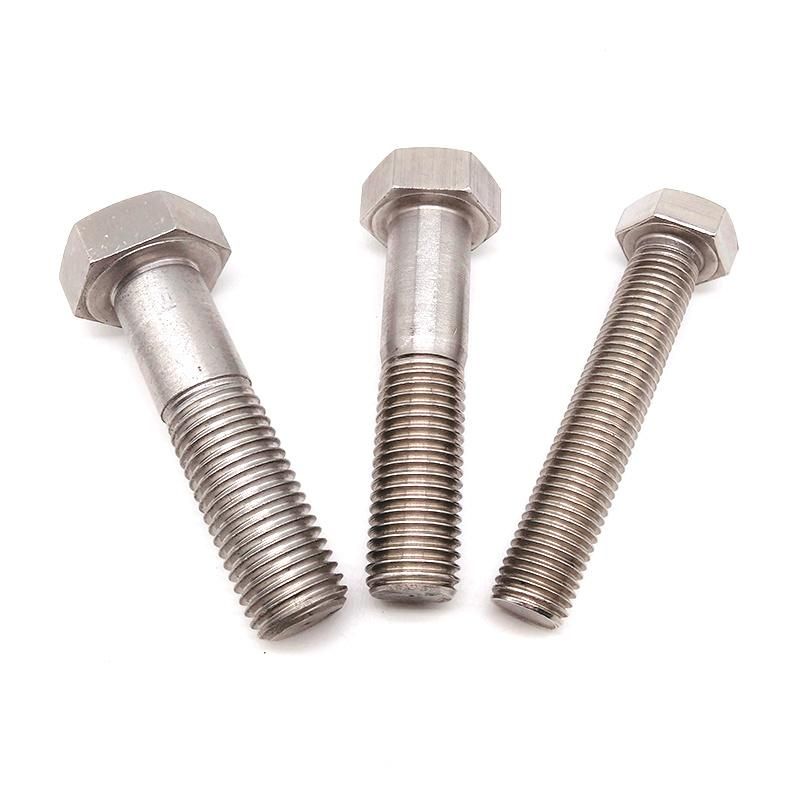 Big Size Stainless Steel A2-70 Hex Hexagon Bolts in Stock