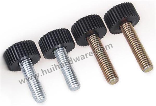 Plastic Knurled Thumb Screw for Computer Case