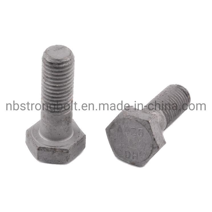 Hex Cap Screw Grade 5 with White Zinc Plated Cr3+