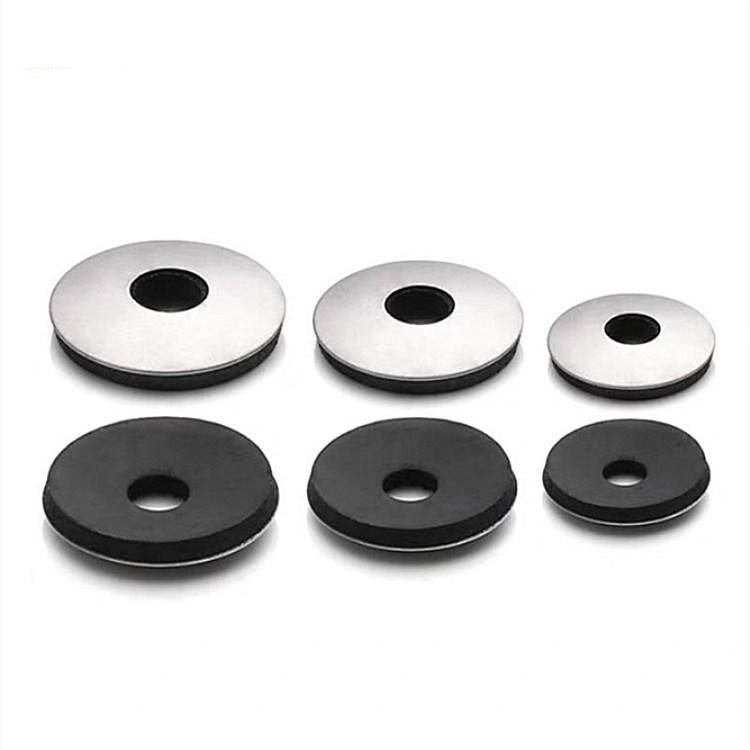 304 Stainless Steel Sealing Black Grey Rubber Waterproof Flat Ring Gasket Roofing EPDM Washer