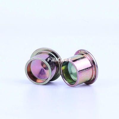 Fricwel Auto Parts Yellow Zinc Rivet Semi Tubular Rivet Clutch Button Rivet Clutch Facing Rivet Flat Head Rivet ISO/Ts16949 Certificate