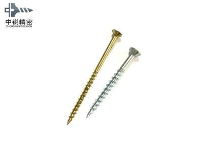 3.8X38mm Phillips Countersunk Head Bright Zinc Plated Chipboard Screw