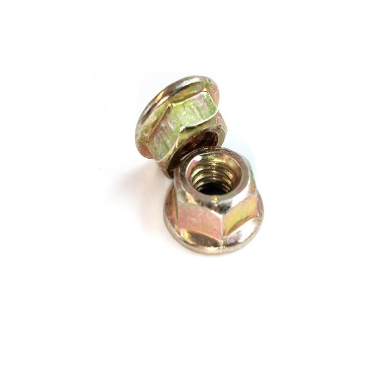 Chinese Factory Carbon Steel Color Zinc Plating DIN6927 Prevailing Torque Type All-Metal Hexagon Nuts