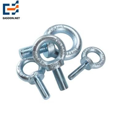M20 DIN580 Eyebolt HDG Coating Eyebolt and Nut 4.8 Eyebolts