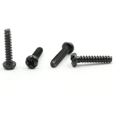 High Quality Screw Black Oxid Screw Custom Tapping Black Screw