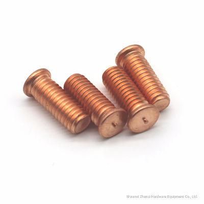 Bronze Plated Self-Clinch Welding Studs Screws