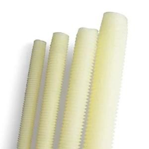 Nylon PA 6, 6 Plastic Threaded Bar