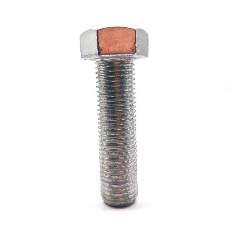 1/8"~4" Carbon Steel Zinc Plated Hex Head Bolt/Gr2 Gr 2 Hex Cap Screw
