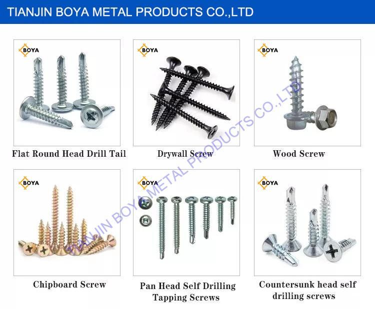 China Factory Chipboard Screw/Wood Screw/Drywall Tapping Screw/Machine Screw