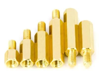 Brass Copper Male to Female Threaded PCB Hex Spacer Hexagon Standoff