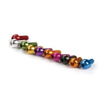 7075 Aluminum Alloy Hexagon Socket Button Head Round Screws