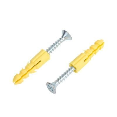 Anchor Nylon Wall Plug Expansion Screw Anchors with Tapping Screw