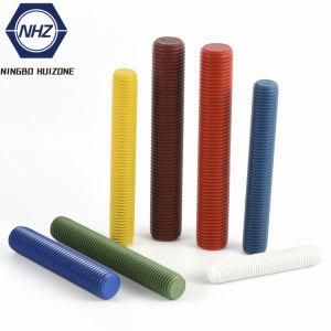Color Zinc Plated Fully Thread Threaded Bars DIN975/976
