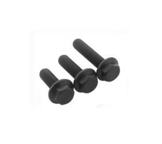 Q235 Steel Black Oxide Hex Flange Bolt DIN6921
