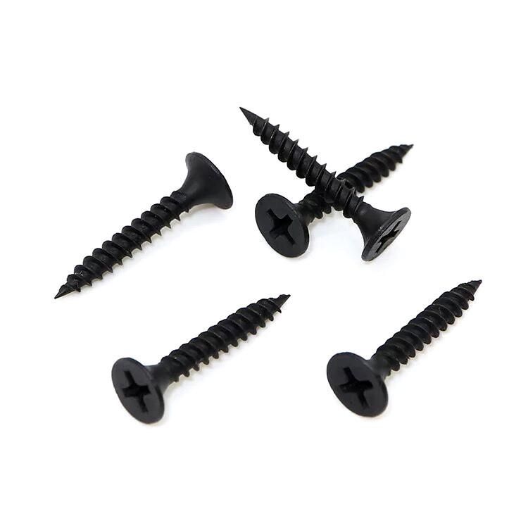 Black Drywall Screws Wood Black Phosphorus Dry Wall Nails