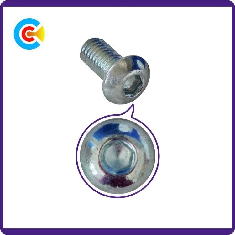 DIN/ANSI/BS/JIS Carbon-Steel/Stainless-Steel Hexagon Head Flange Hexagonal Screws