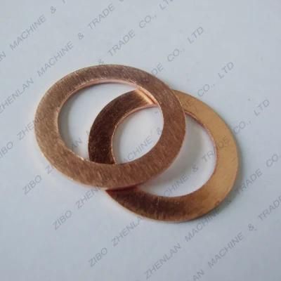 Flat Copper Gasket, Flat Copper Washer