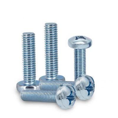 High Quality Pan Head Screws with Cross Recessed DIN7985