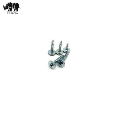 Wafer Head Tapping Screw, with T17 Cutting on Tail, Gripper Screw