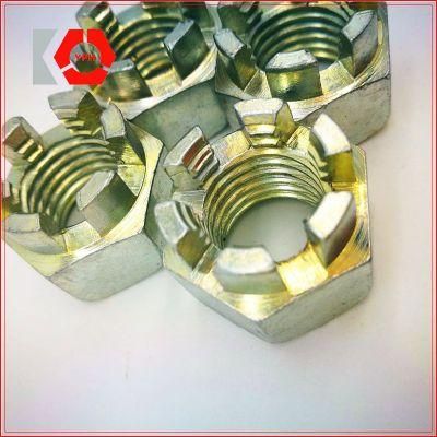 High Strength Slotted and Castle Hex Cap DIN935 Hexagon Nuts