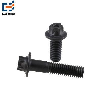 High Strength 12 Torx Point Flange Head Bolt DIN34800 M6*85 Torx Head High Temperature and High Strength Engine Piston Connecting Rod Bolt