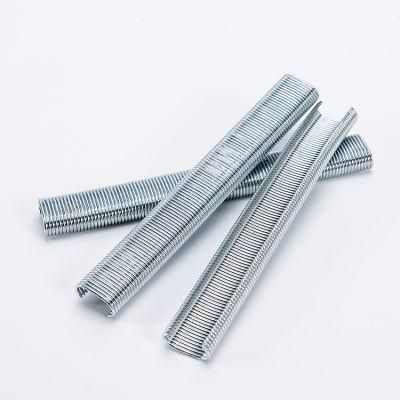 Direct Buy China Zinc Plated Silver SGS Standard Mattress Staples Ring Nail