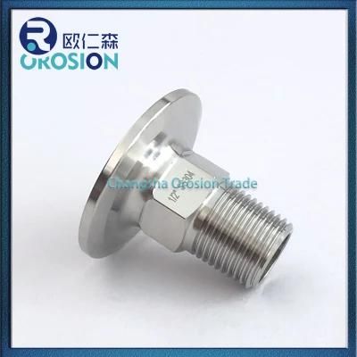 Hexagon High Quality Male Threaded Pipe Fitting Ferrule for Food