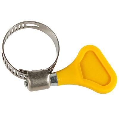 Hose Clamp with Plastic Handle