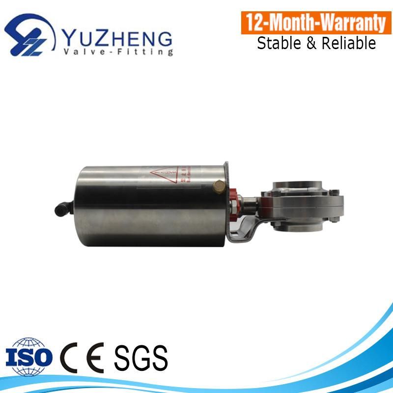Sanitary Actuator Butterfly Valve