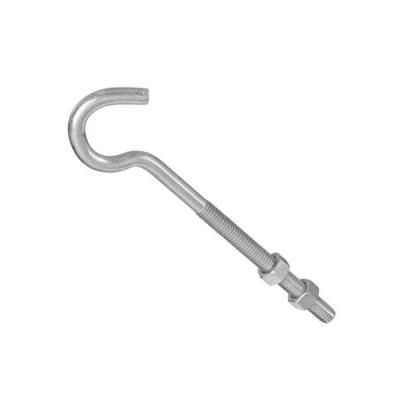 SS304 316 A2 A4 M3 M4 M5 M6 M8 Custom L Hook Bending J Bolt with Nut