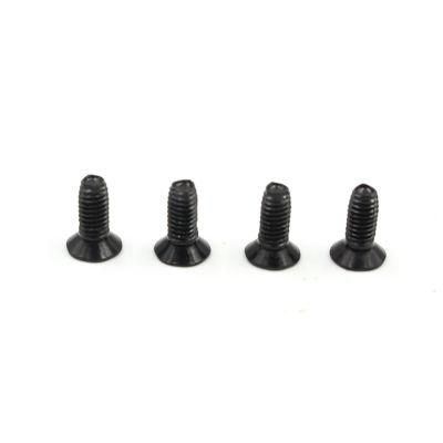 Custom Black M2 M3 Flat Head Torx Machine Triangle Thread Forming Screw