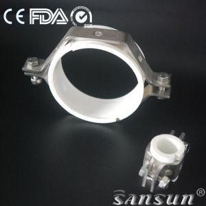 Stainless Steel Sanitary Pipe Fittings Hexagon Pipe Clip Pipe Support
