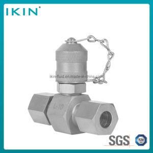 Ikin Stainless Steel Tee Hydraulic Test Coupling Pressure Gauge Fittings Hydraulic Test Connector Fitting